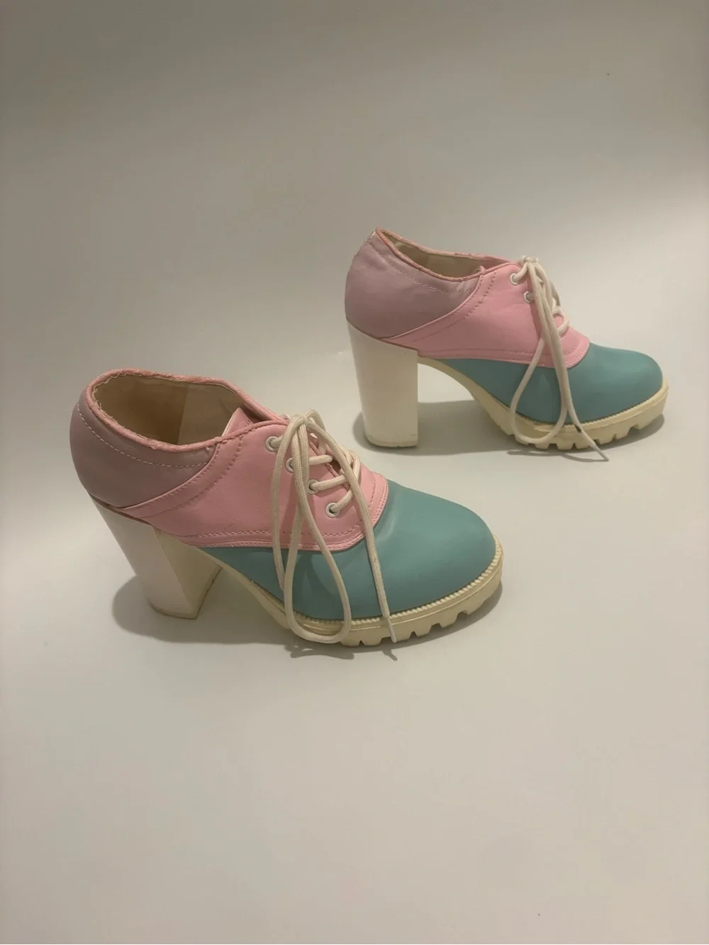 Hot Topic Pastel Platform Oxford Heels- Womens 6